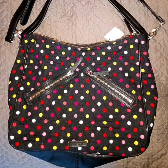 Vera Bradley Vivian Hobo Bag Purse - Picture 1 of 8